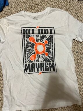 Orangetheory White Short-Sleeve 'All Out Mayhem' Graphic Tee